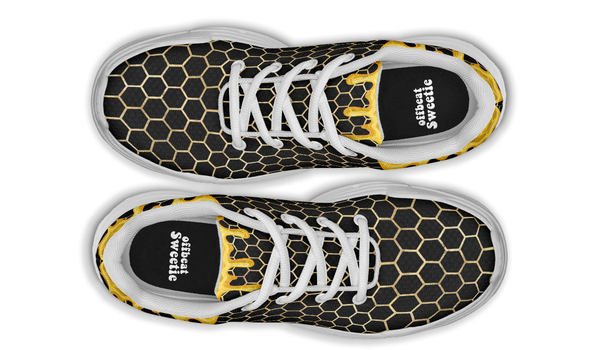 Honeycomb Chunky Sneakers - Offbeat Sweetie