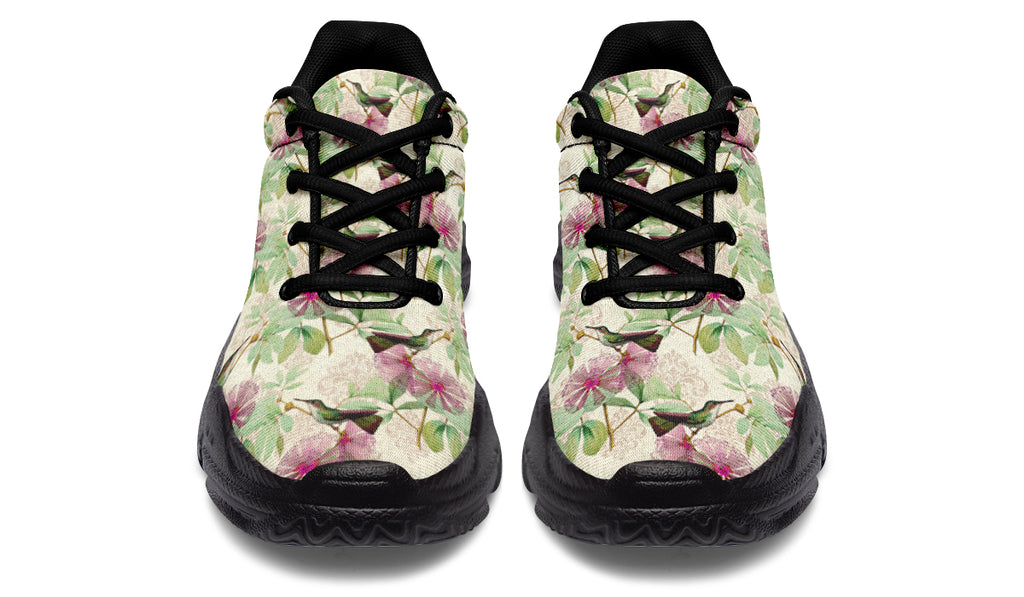 Hummingbirds Chunky Sneakers - Offbeat Sweetie