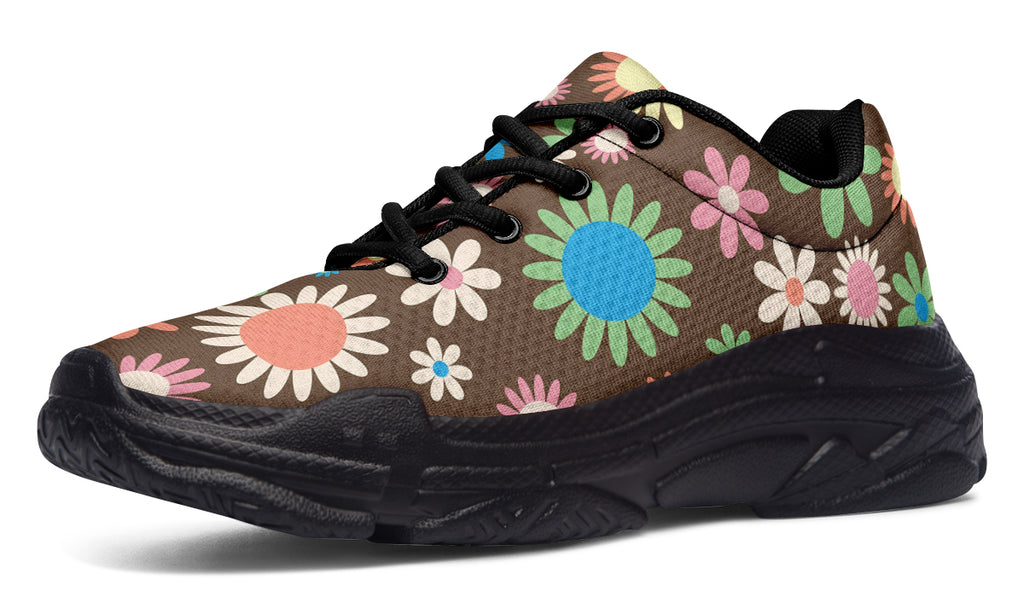 Judy's Flowers Chunky Sneakers - Offbeat Sweetie