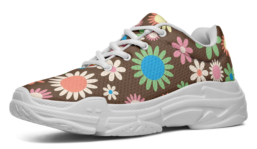 Judy's Flowers Chunky Sneakers - Offbeat Sweetie
