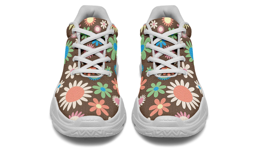 Judy's Flowers Chunky Sneakers - Offbeat Sweetie