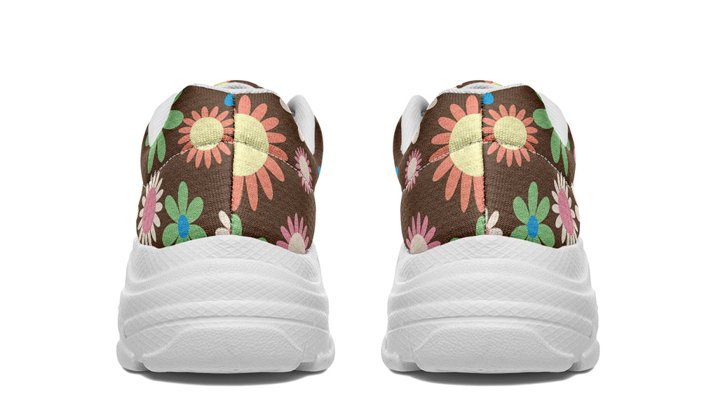Judy's Flowers Chunky Sneakers - Offbeat Sweetie