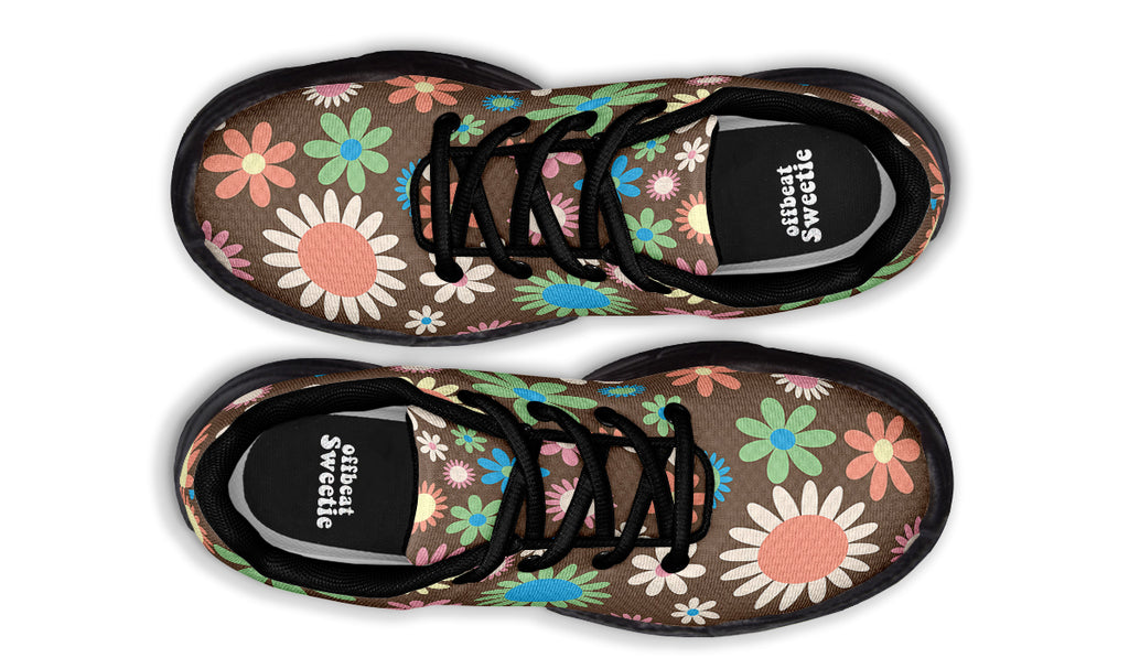 Judy's Flowers Chunky Sneakers - Offbeat Sweetie
