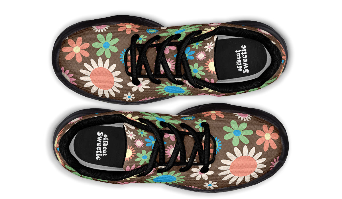 Judy's Flowers Chunky Sneakers - Offbeat Sweetie