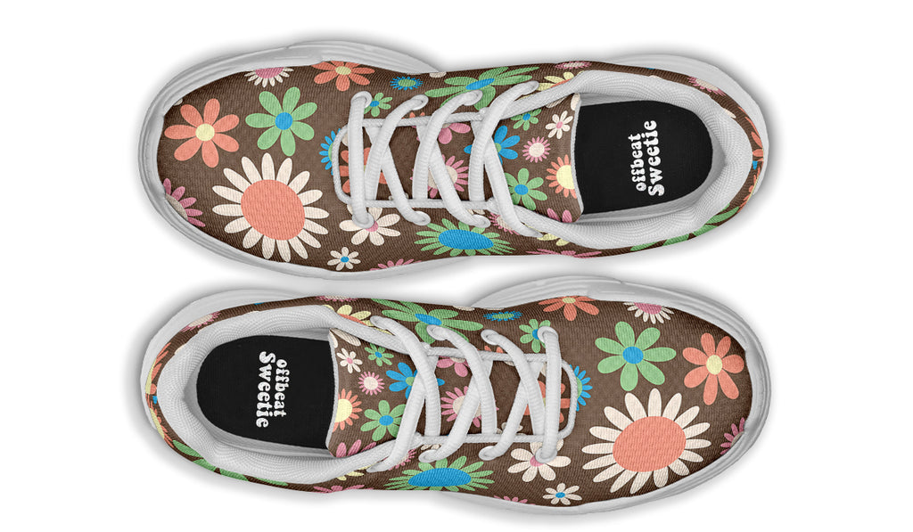 Judy's Flowers Chunky Sneakers - Offbeat Sweetie