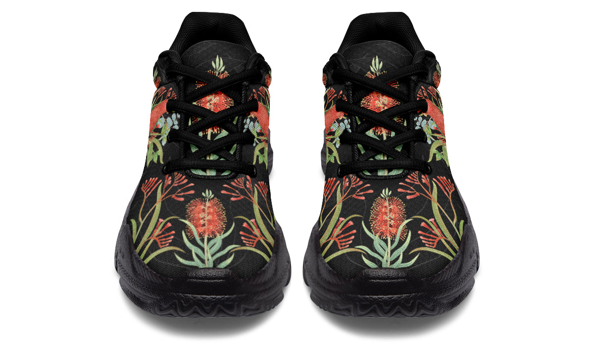 King Parrot Chunky Sneakers - Offbeat Sweetie