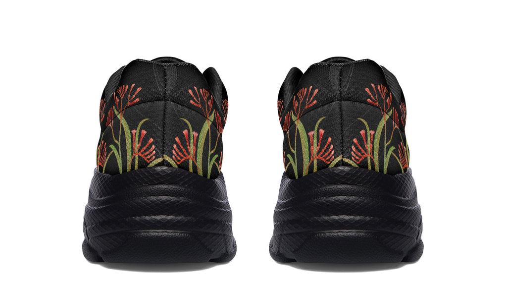 King Parrot Chunky Sneakers - Offbeat Sweetie