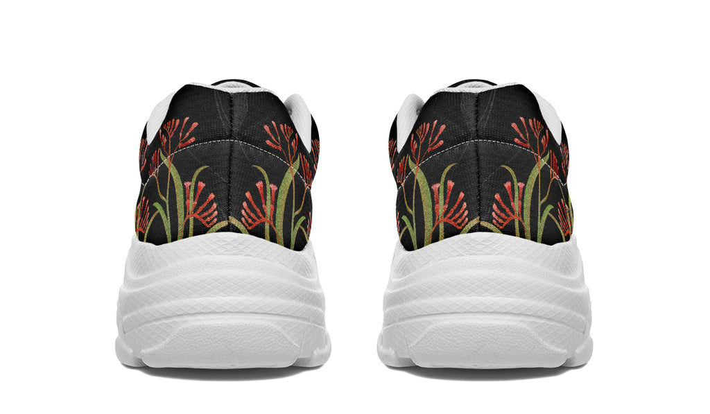 King Parrot Chunky Sneakers - Offbeat Sweetie