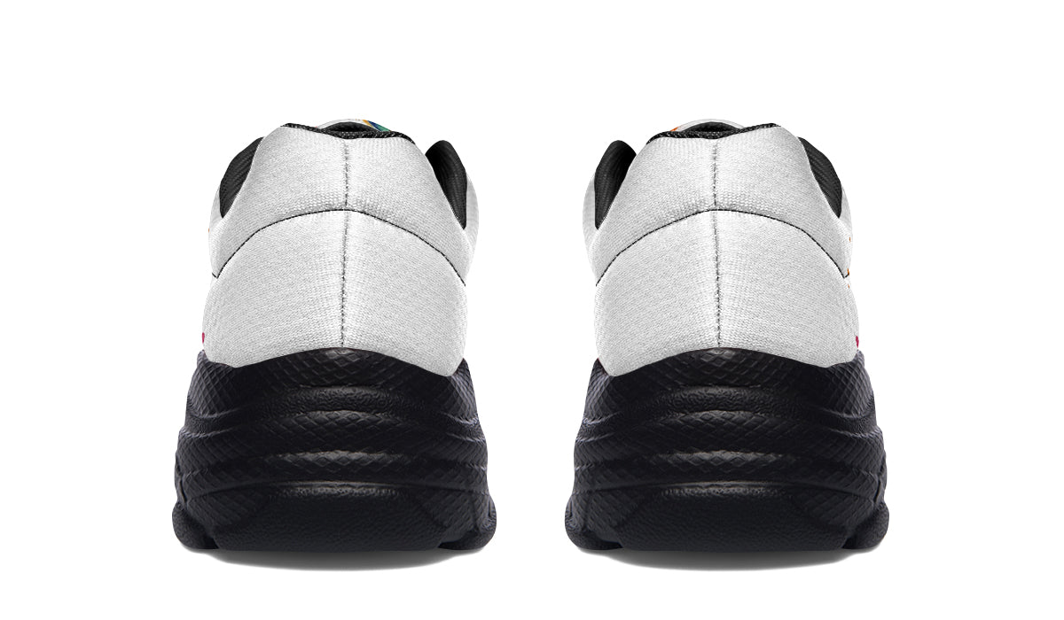 Kitty On My Foot Chunky Sneakers - Offbeat Sweetie