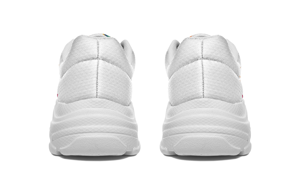 Kitty On My Foot Chunky Sneakers - Offbeat Sweetie