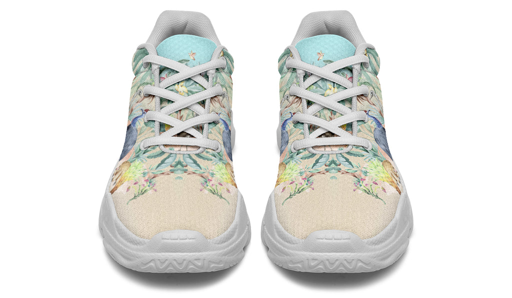 Land Down Under Chunky Sneakers - Offbeat Sweetie