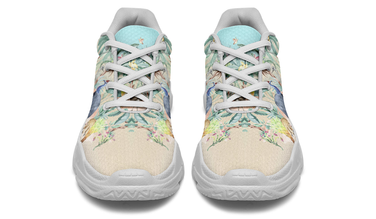 Land Down Under Chunky Sneakers - Offbeat Sweetie