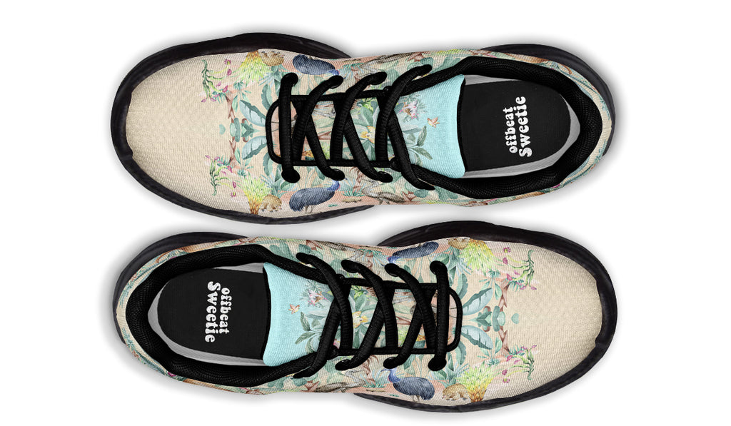 Land Down Under Chunky Sneakers - Offbeat Sweetie
