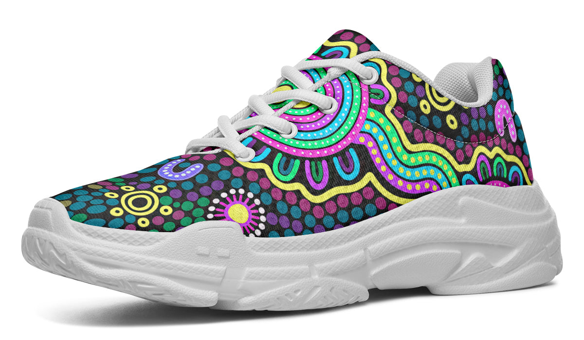 Lifelines Chunky Sneakers – Offbeat Sweetie
