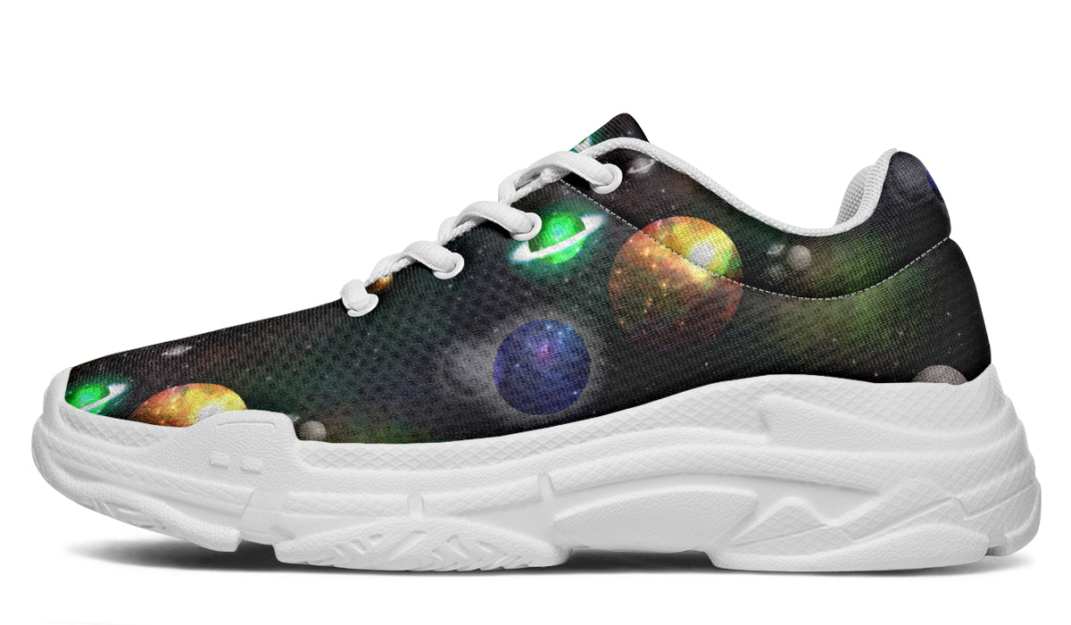 Lost In Space Chunky Sneakers - Offbeat Sweetie