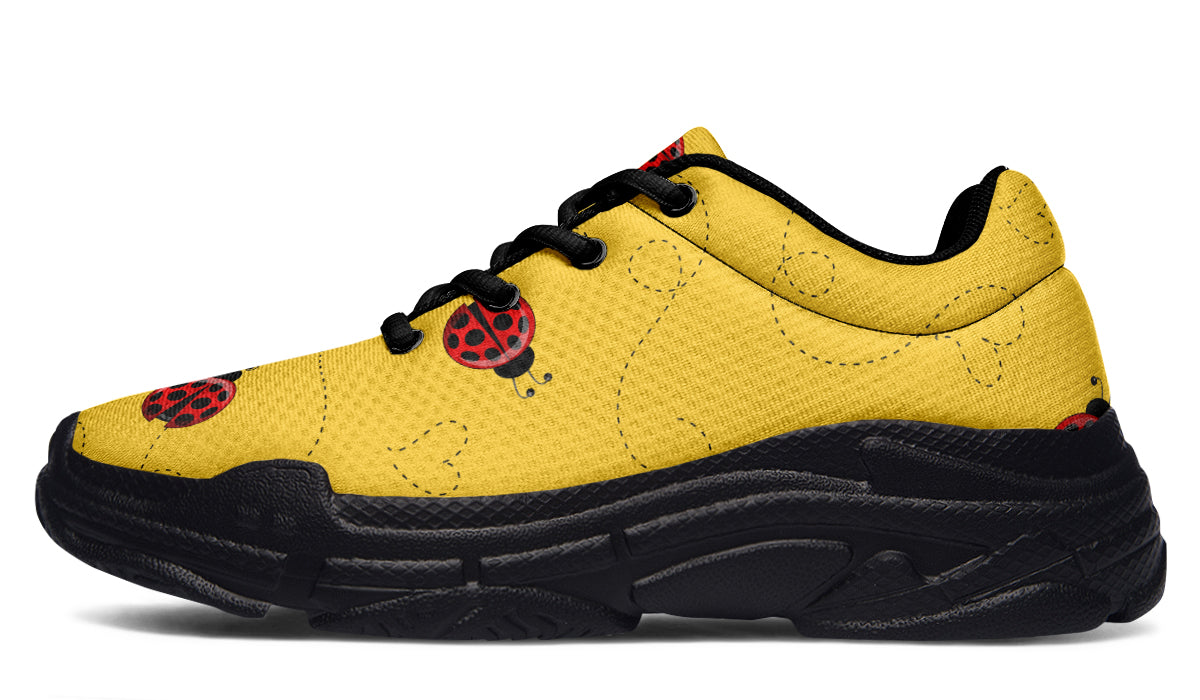 Lovely Ladybugs Chunky Sneakers