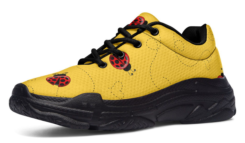 Lovely Ladybugs Chunky Sneakers