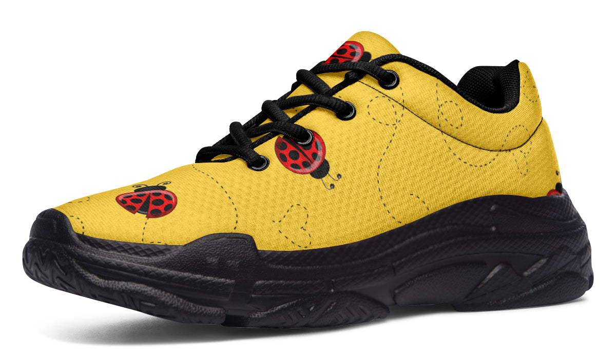 Lovely Ladybugs Chunky Sneakers