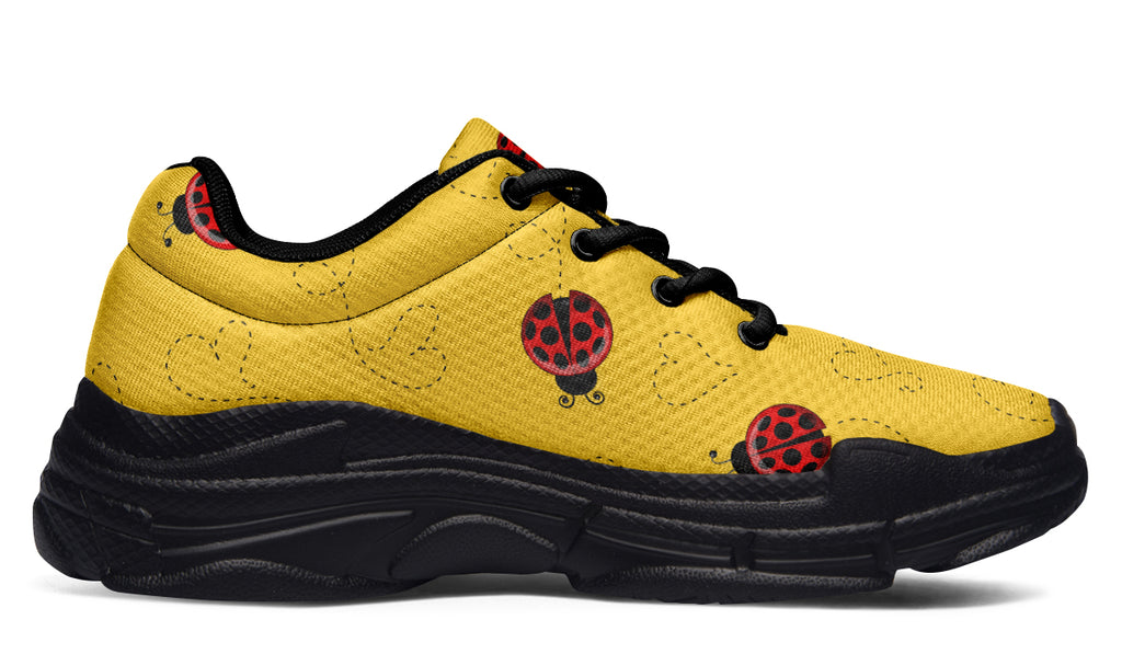 Lovely Ladybugs Chunky Sneakers