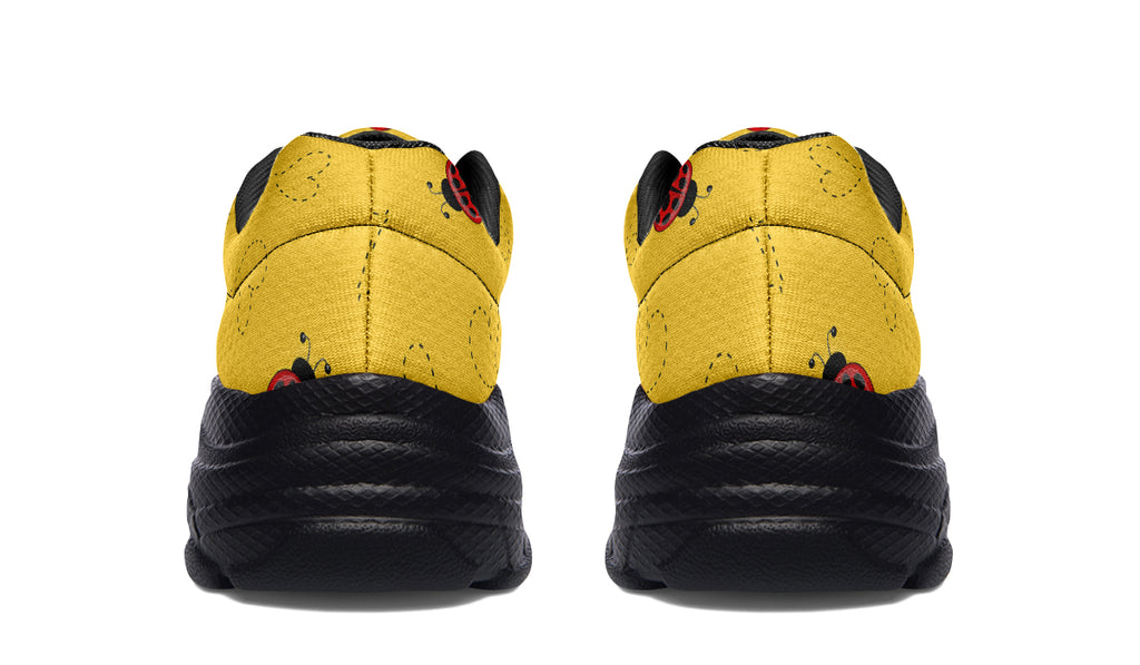 Lovely Ladybugs Chunky Sneakers