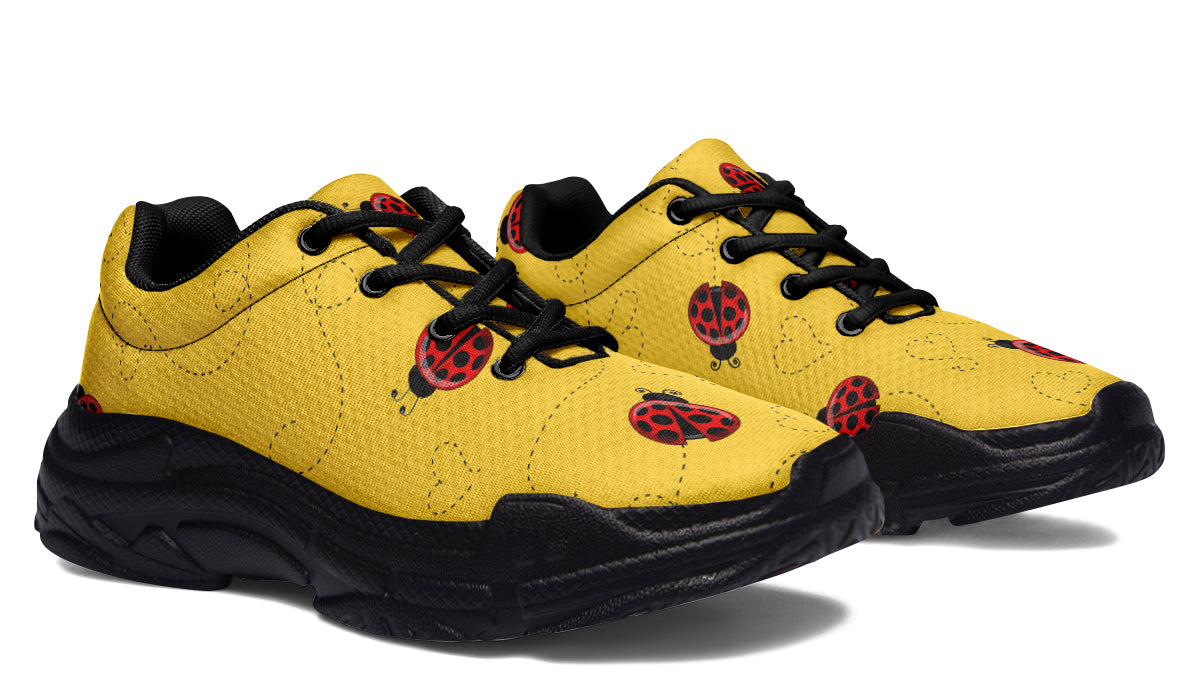 Lovely Ladybugs Chunky Sneakers