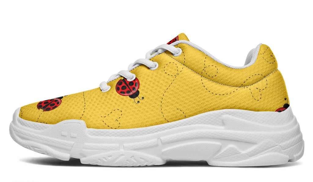 Lovely Ladybugs Chunky Sneakers