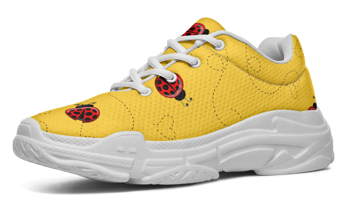 Lovely Ladybugs Chunky Sneakers