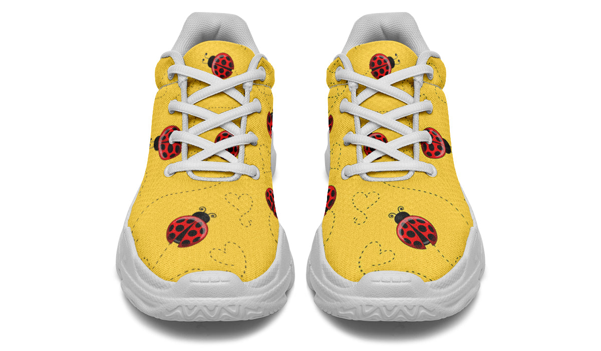 Lovely Ladybugs Chunky Sneakers