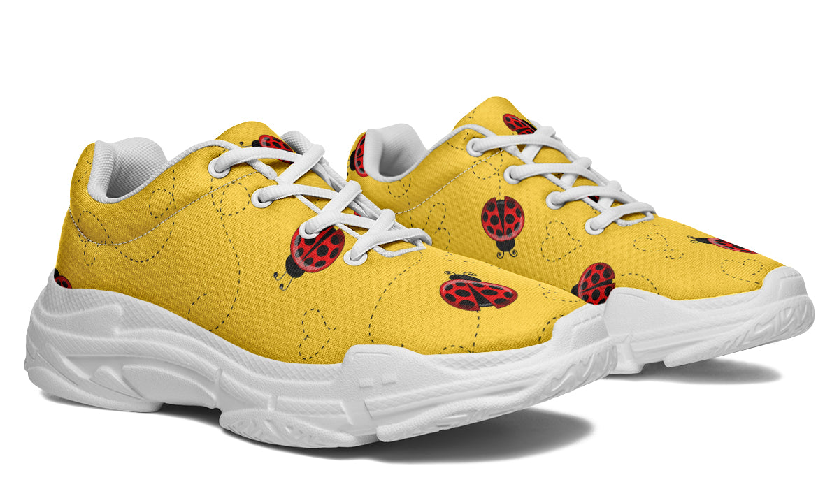 Lovely Ladybugs Chunky Sneakers