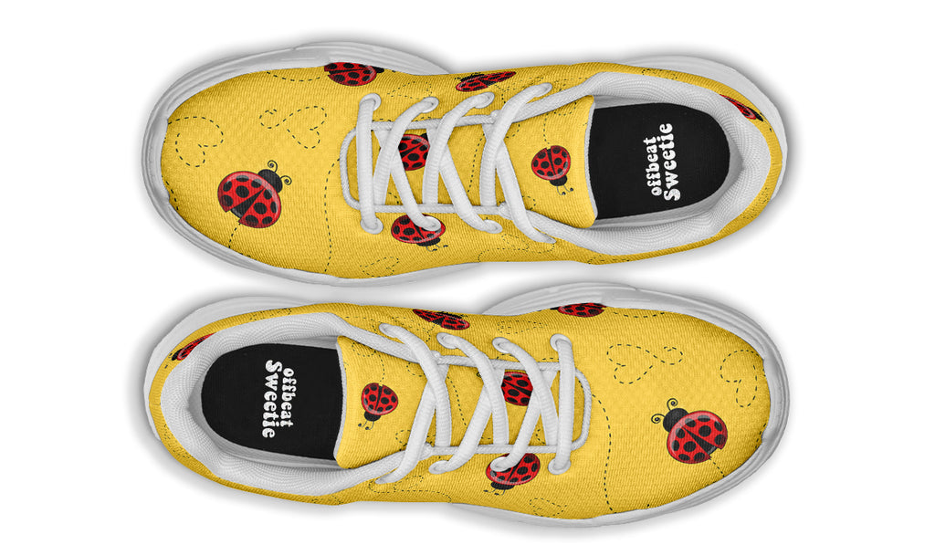 Lovely Ladybugs Chunky Sneakers