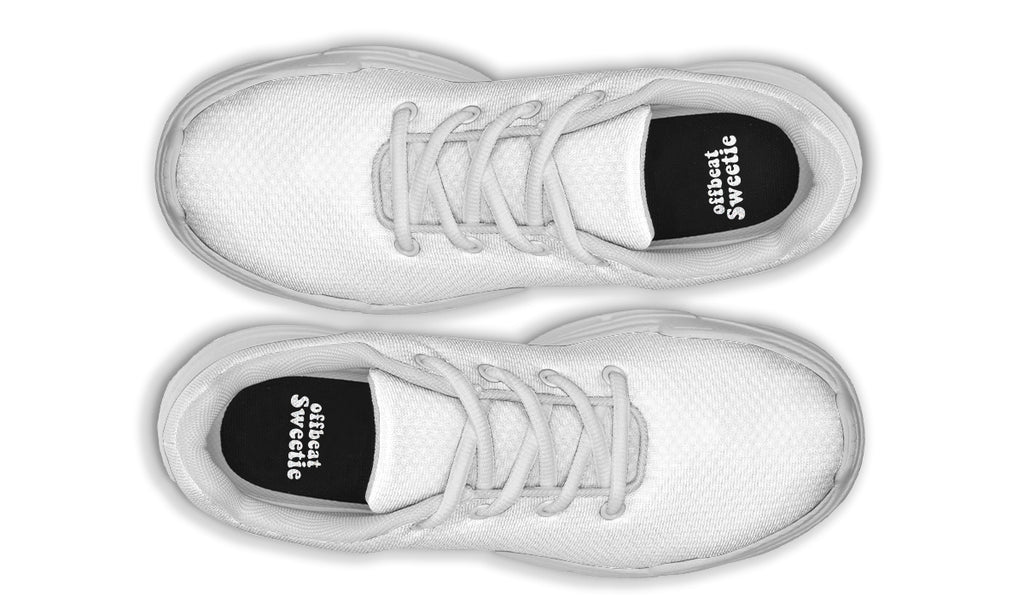 Marshmallow White Chunky Sneakers