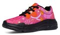 Mollys Pink Retro Daisies Chunky Sneakers