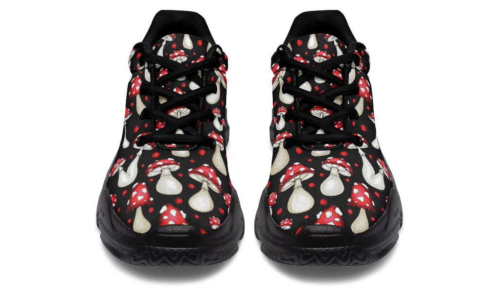 Mushrooms Chunky Sneakers - Offbeat Sweetie