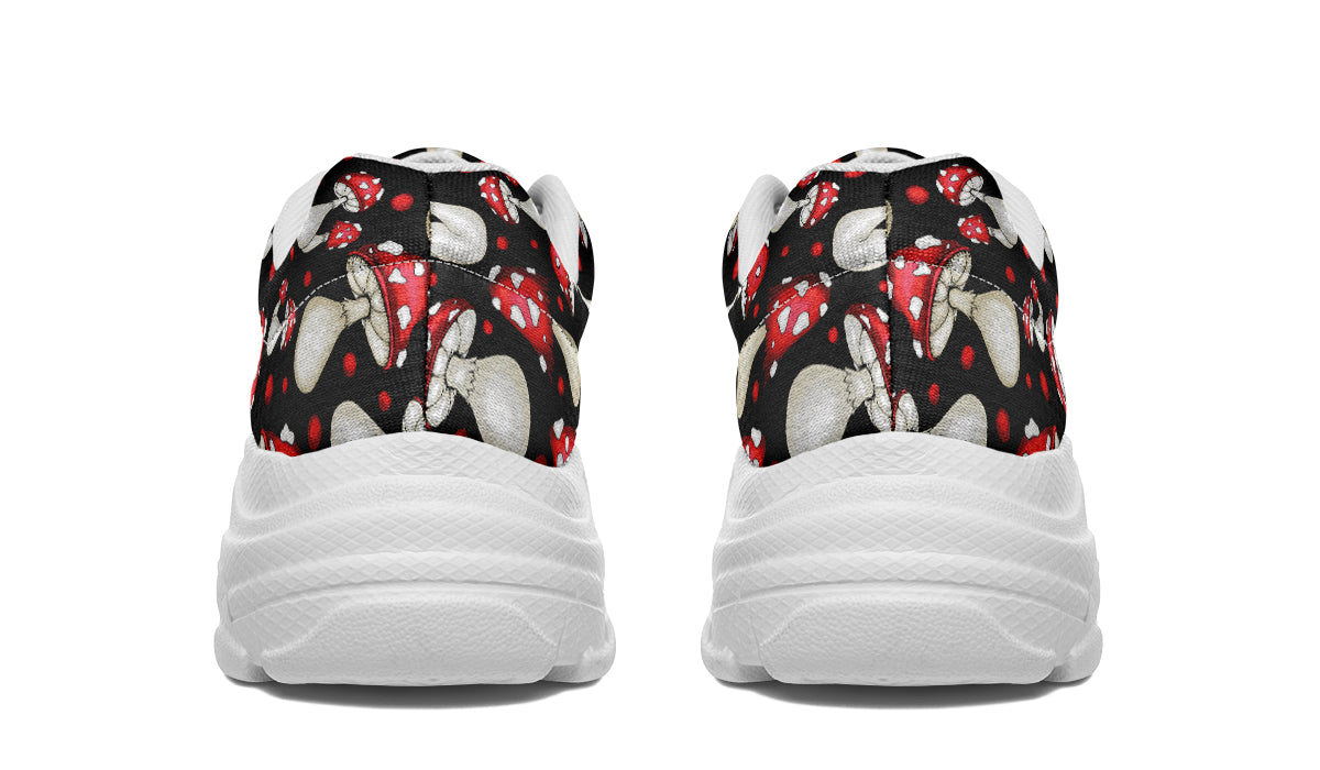Mushrooms Chunky Sneakers - Offbeat Sweetie