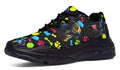 Neon Dogs Chunky Sneakers - Offbeat Sweetie