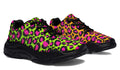 Neon Leopard x Neon Safari Mismatch Chunky Sneakers