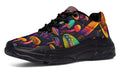 Neon Mushrooms Chunky Sneakers - Offbeat Sweetie