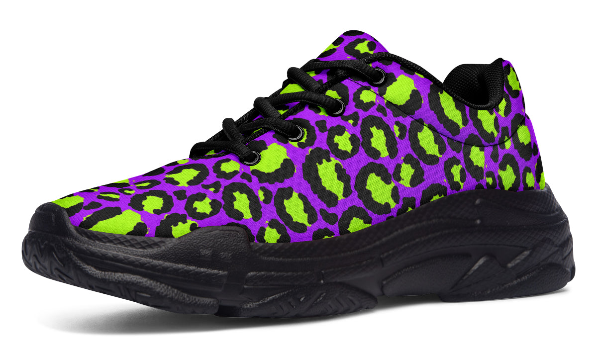 Zombie Leopard Chunky Sneakers