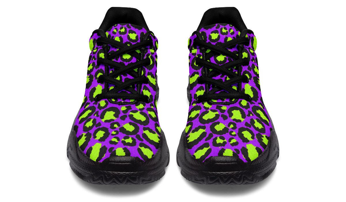 Zombie Leopard Chunky Sneakers