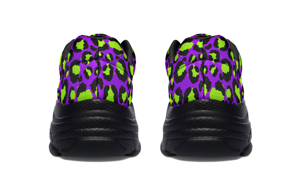 Zombie Leopard Chunky Sneakers