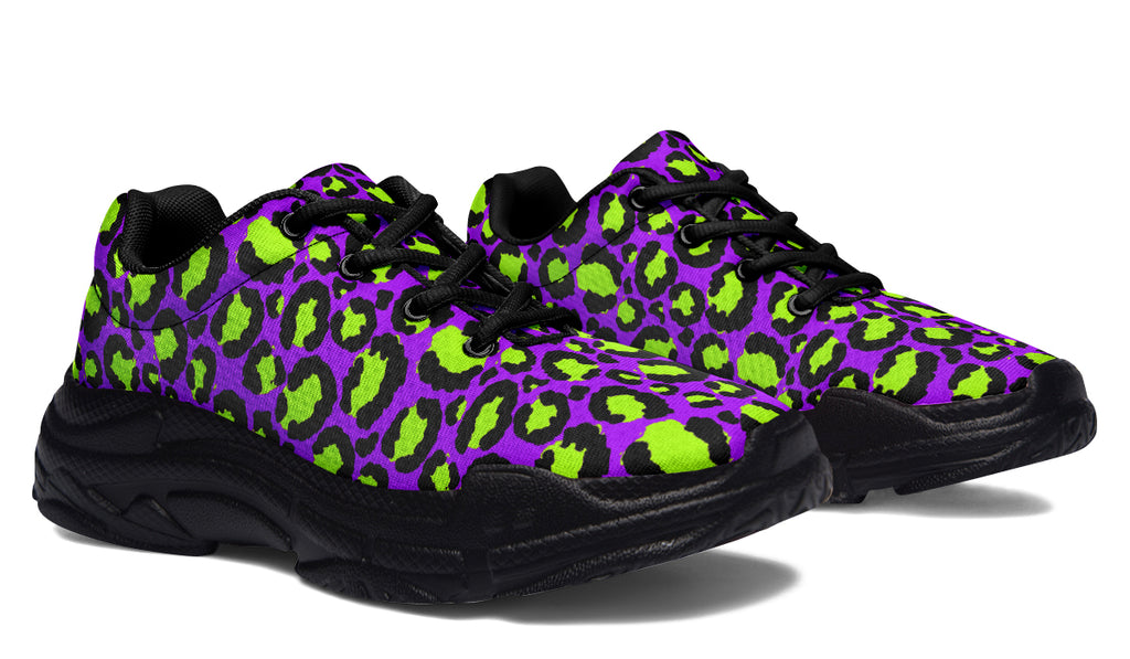 Zombie Leopard Chunky Sneakers