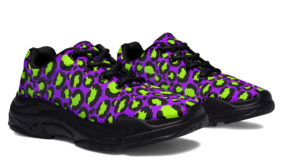 Zombie Leopard Chunky Sneakers
