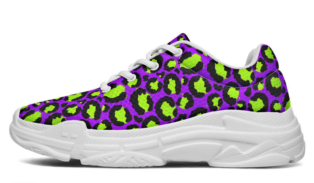 Zombie Leopard Chunky Sneakers