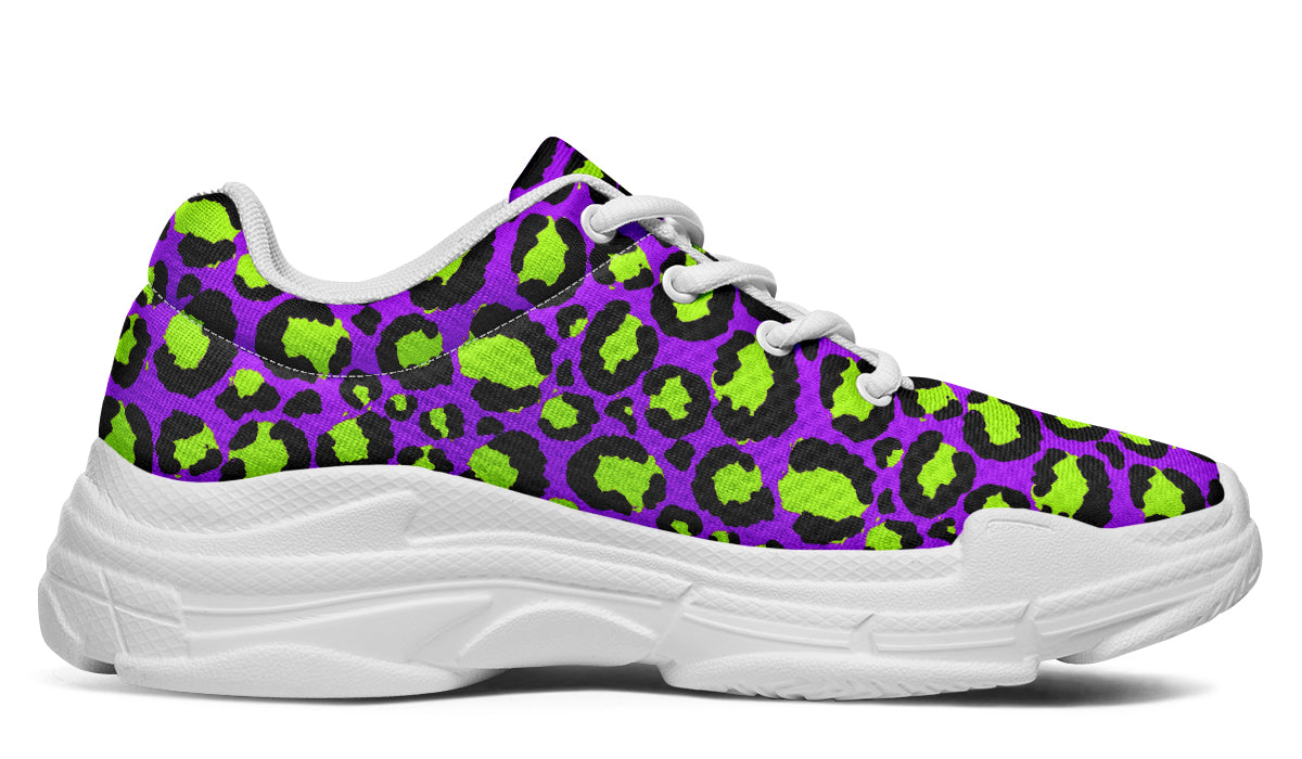 Zombie Leopard Chunky Sneakers