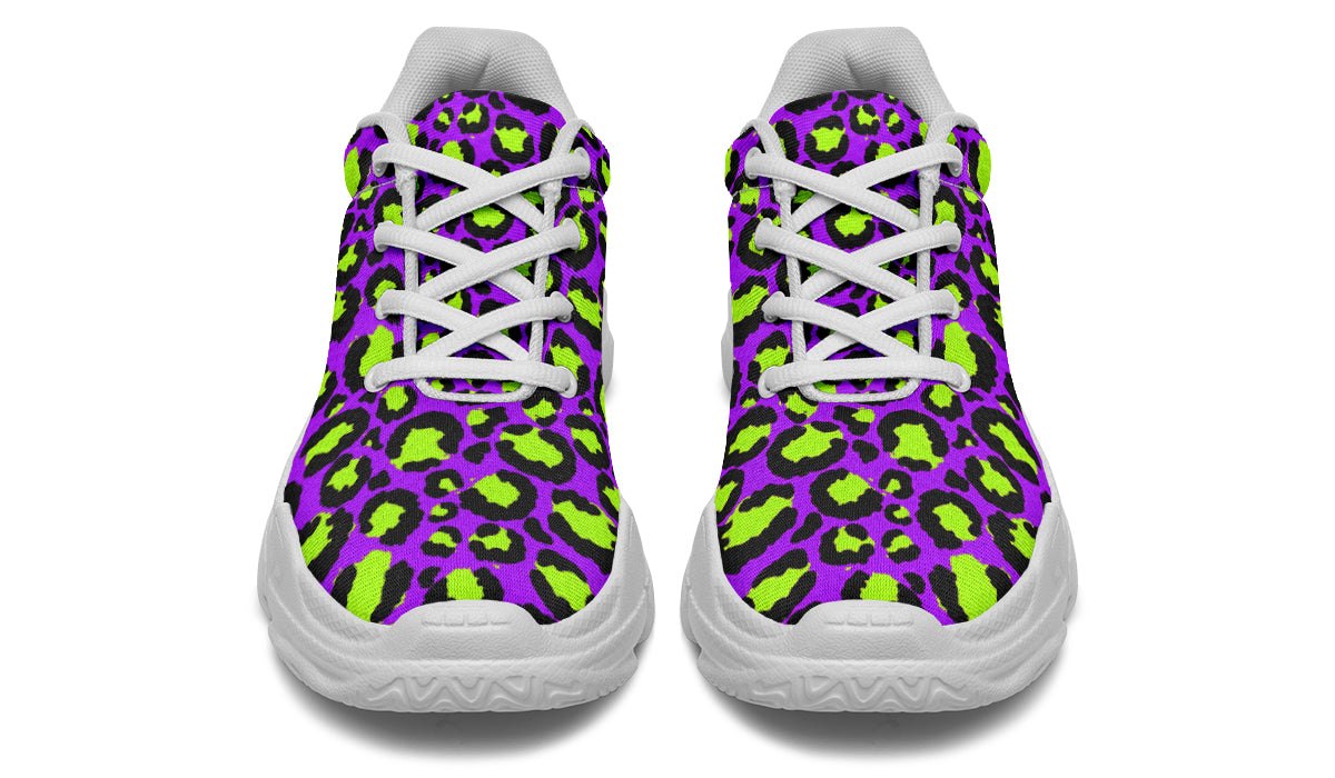 Zombie Leopard Chunky Sneakers