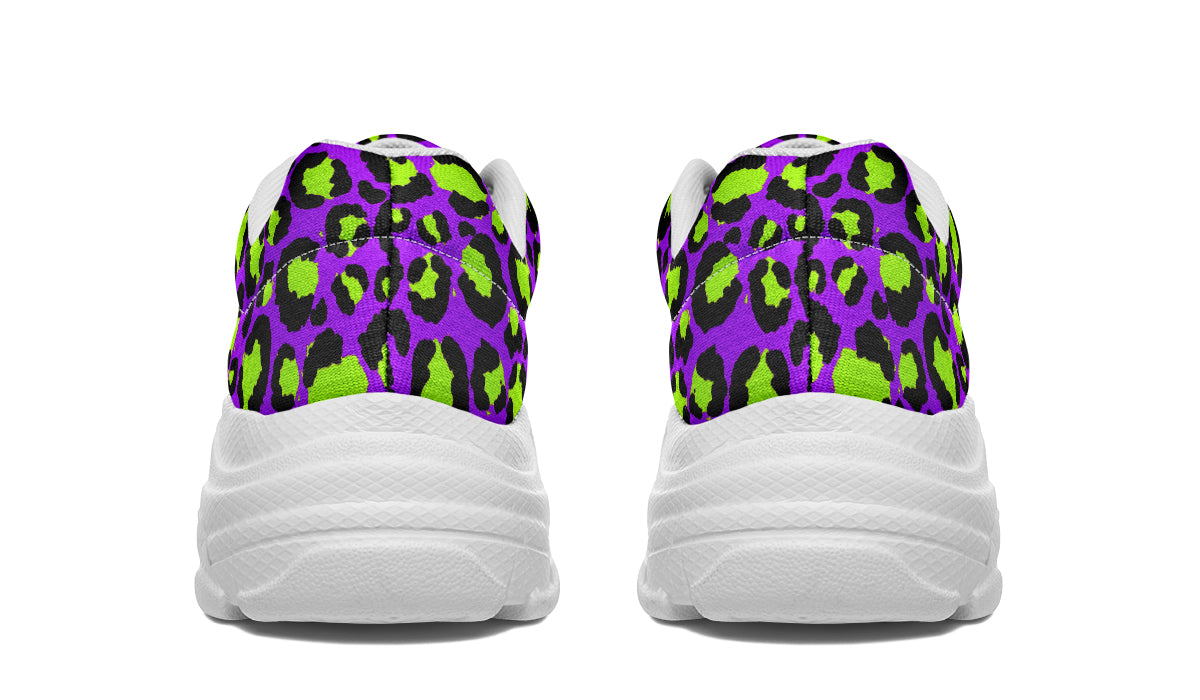 Zombie Leopard Chunky Sneakers