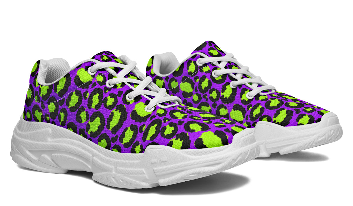 Zombie Leopard Chunky Sneakers