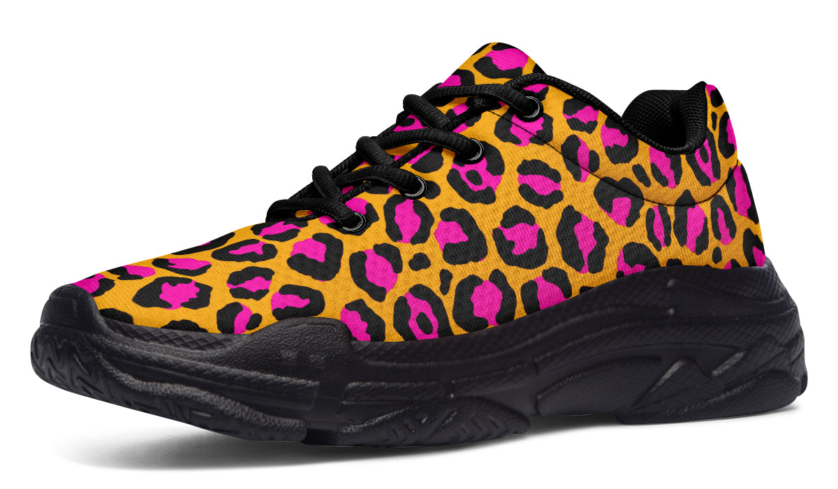 Neon Safari Chunky Sneakers