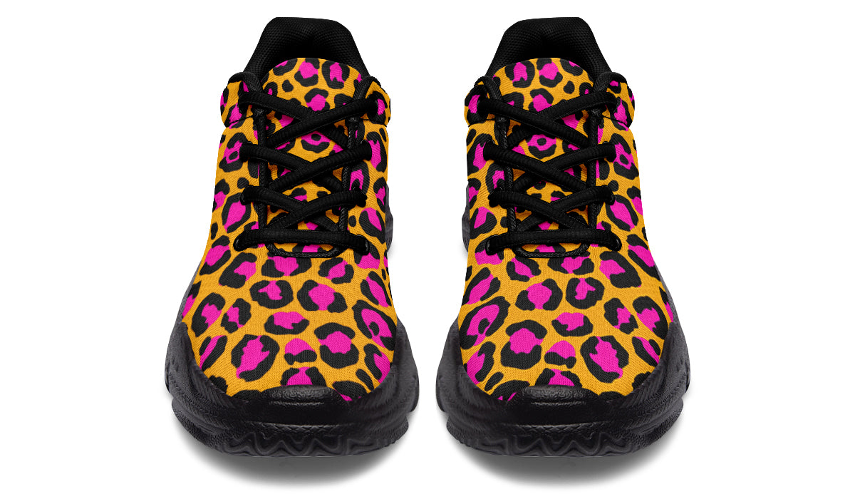 Neon Safari Chunky Sneakers