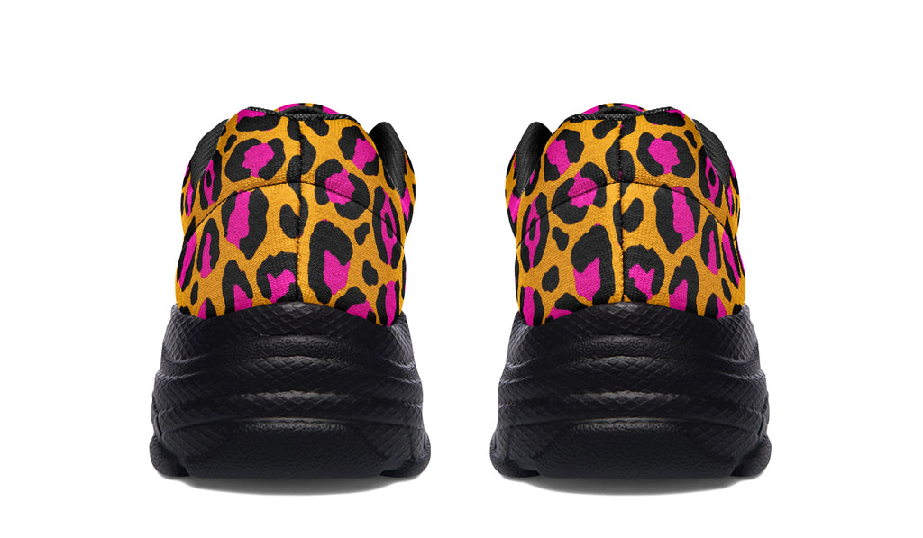 Neon Safari Chunky Sneakers